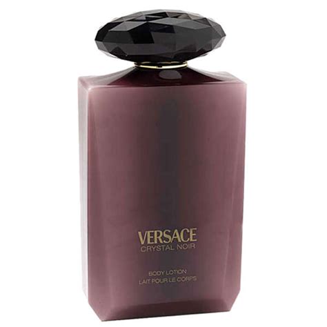 versace crystal noir body lotion 200ml|crystal noir versace price.